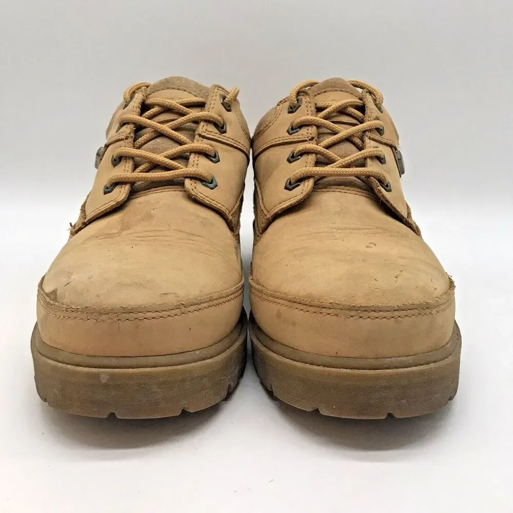 Lugz Wheat Nubuck Leather Shoes MMUM750 Men's 6.5  Lace Up Low Top Casual Derby